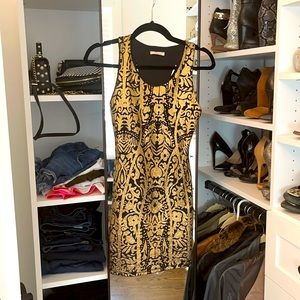 VOXX Gold Mini Dress
